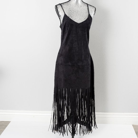 NWOT Design Lab fringe dress - Large - Picture 1 of 7